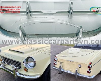 Datsun Roadster Fairlady bumpers with over rider 1