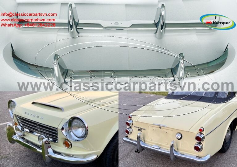 Datsun Roadster Fairlady bumpers with over rider 1